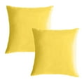thumbnail image 1 of 2 fundas de almohada de terciopelo para sofá, funda de cojín decorativa cuadrada sólida para dormitorio y coche., 1 of 5