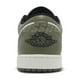thumbnail image 4 of Ni-k-e Air Jordan 1 Low AJ1 Black Toe Medium Olive Men Casual Shoes 553558-092, 4 of 6