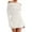 Dress-A01White, variant on LEKWK Sweater Dress for Women Warm Knit Long Sleeve Off The Shoulder Dress Mini Pullover Tunic Dresses Soft Fall Party Club Wear