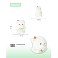 thumbnail image 2 of Borreguito De Peluche Super Suave Con Moño De Cuadros, 2 of 5