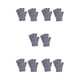 thumbnail image 1 of Sonducket 1 par de guantes sin dedos, estilo simple, accesorio de ropa para hombres y mujeres, calentador de manos térmico cómodo para Type2 NO2, 1 of 6