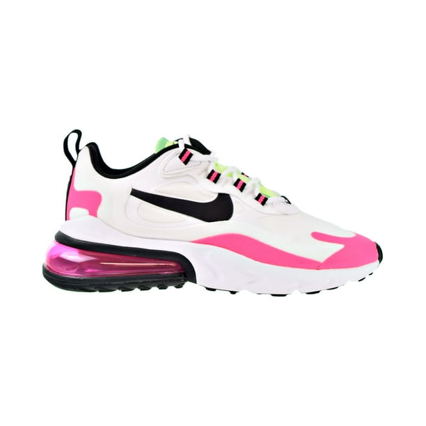 Nike Nike Air Max 270 React Women S Shoes Summit White Black Hyper Pink Cj0619 101 Walmart Com Walmart Com