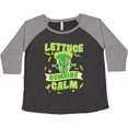 thumbnail image 3 of Inktastic Lettuce Romaine Calm Women's Plus Size T-Shirt, 3 of 5