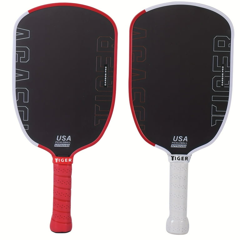 ENFOURCLASS Tiger Agassi Pro Carbon Fiber Pickleball Paddle (16mm