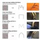 thumbnail image 5 of AU//EU/US Plug Hot Stapler Plastic Welder Gun Welding Machine Soldering Iron for Plastic Staple PVC Repairing Machine Car Bump, 5 of 5