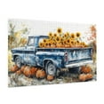 thumbnail image 2 of 1000 PCS Funny Pumpkin Sunflower Pickup 1000 Piece Puzzle For Adults,Unique Artwork For Adults,Stunningly Vibrant Colors,Vintage Pickup Holiday Wooden Puzzle,Creative Activity Hobbies For Adults, 2 of 6