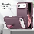 thumbnail image 3 of Kickstand Case for iPhone 17 Air, Shockproof, Dropproof,slim & tough, pocket-friendly,Anti-fall Rugged phone case, Slim Fit for iPhone 17 Air Phone Case with Built-in Kickstand,D, 3 of 9
