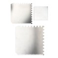 thumbnail image 2 of Raspador De Arcilla De Metal, 3 Piezas, Acabado Brillante, Resistencia A La Erosión, Uso Conveniente, Raspador De Arcilla Dentado Para Manualidades, Modelado De Texturas, 2 of 7