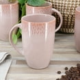 thumbnail image 5 of Meritage Jasper 6 Piece 22 Ounce Stoneware Tall Latte Cup Set in Beige, 5 of 5