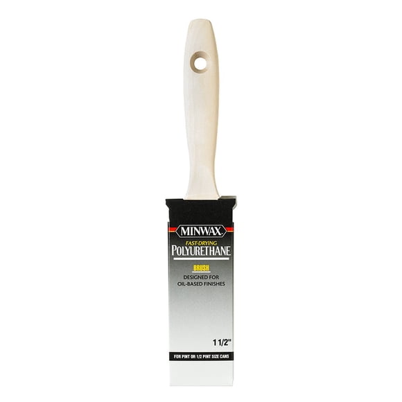 Capa de acabado a base de aceite Brush Minwax de 3,8 cm con cerdas naturales