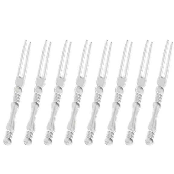 MEIBUTYUP Disposable Fruit Forks, Lightweight Plastic, Convenient for Parties and Events, 250 Pieces