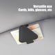 thumbnail image 5 of Car Glasses Clip Car Visor Sunglasses Frame Organizer Storage Bag Card Clip Car Supplies, 5 of 6