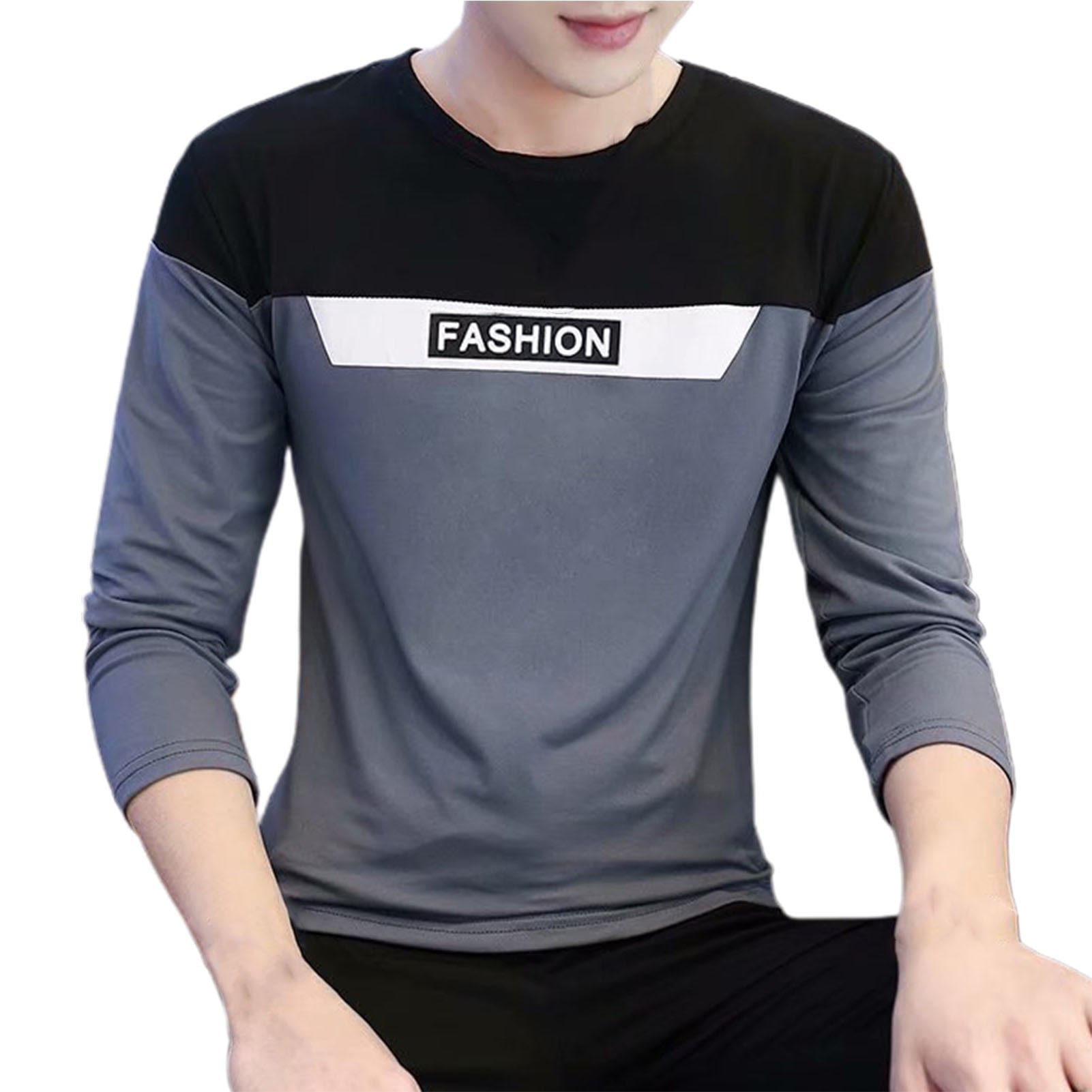 RDX Fashion Men’s Casual T-shirt Short Sleeve Round Neck Cotton Tee Summer Top 