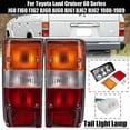 thumbnail image 4 of Pair Car Tail Light Signal Lamp Compatible with Toyota Land Cruiser 60 Series J60 Fj60 Fj62 Bj60 Hj6, 4 of 5