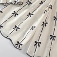 thumbnail image 6 of Piomll Outfits For Girls Sets Toddler Summer Sleeveless Bow Knot Print Pants Athletic Clothes, 6 of 7