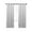 Gray, variant on Grey Geometric Blackout Curtains 54 Inches Long for Bedroom,Modern White Stripe Abstract Distortion Art Thermal Insulated Room Darkening Black Out Window Curtain Panels Grommet Drapes for Living Room