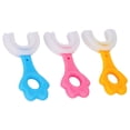 thumbnail image 1 of Cepillo de dientes en forma de u, manual de cepillo de dientes en forma de u 3pcs para uso doméstico para niños, 1 of 7