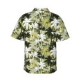 thumbnail image 4 of Xecao Hawaii Palms print Hawaiian shirt - a stylish short-sleeve button-down for men, perfect for casual beach and tropical outings., 4 of 9