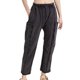 thumbnail image 1 of Pantalones deportivos para mujer, cintura elástica, bolsillos grandes, diseño de línea dividida, pantalones de chándal informales de moda, negro XXL, 1 of 5