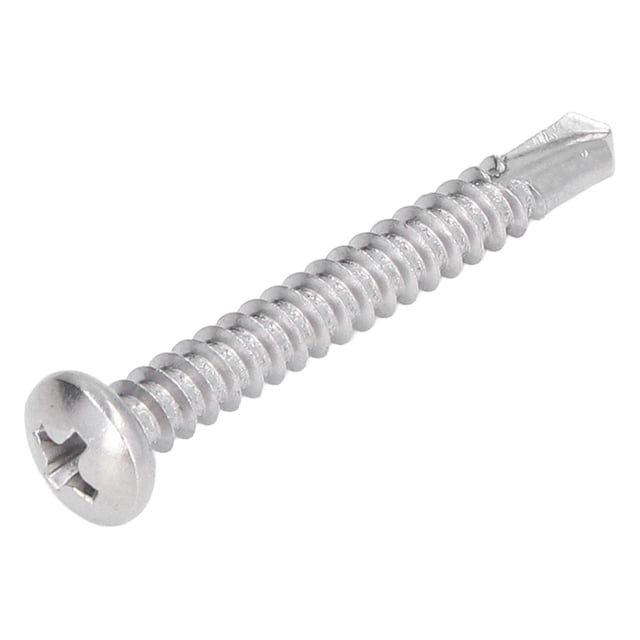 Tornillo de fijación, 100 piezas, tornillo autoperforante, tornillo de cabeza redonda, muy recomendable