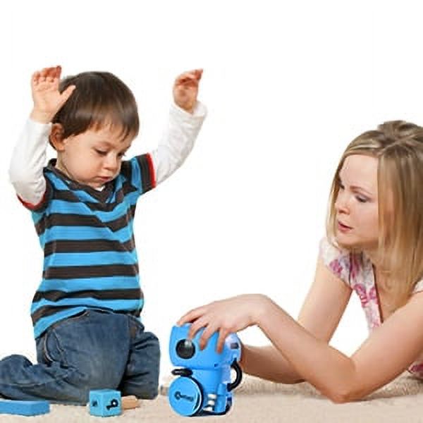 Contixo Kids Smart Robot Toy Mini Robot Talking Singing Dancing Interactive Voice Control Touch Sensor Speech Recognition Infant Toddler Children Robotics - R1 Blue - image 3 of 6