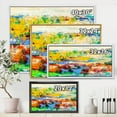 thumbnail image 4 of Designart 'Abstract Multicolored Bright Texture Art I' Modern Framed Canvas Wall Art Print, 4 of 5