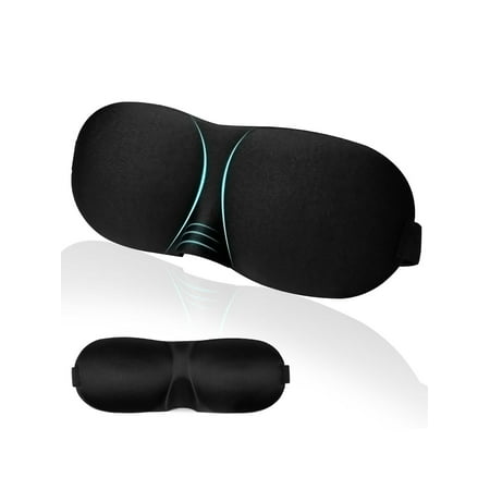 3D Soft Rest Relax Blindfold Contoured Travel Sleep Eye Mask For Men / Woman Sleeping