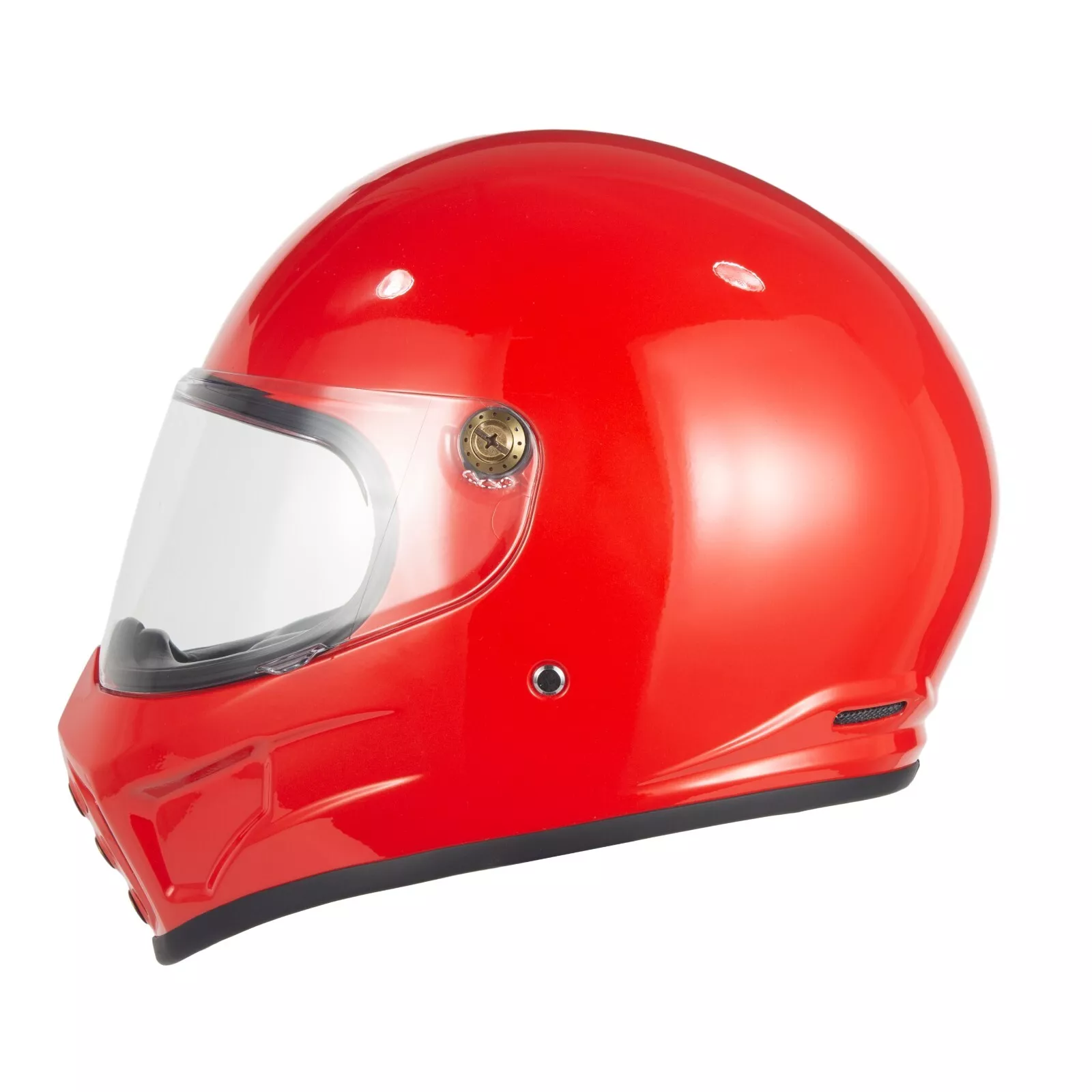 CRG Full-Face Motorcycle Street Bike Fiberglass Helmet DOT Certified - Size XL