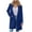 Blue, variant on Women's Blazer Business Casual Lightweight Suit - Long Sleeve Work office Jacket with Pockets Hot Pink S(S)