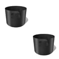 thumbnail image 2 of Kearding Maceta de cultivo de plantas de tela no tejida, bolsa de invernadero, maceta de flores y verduras, contenedor de jardinería portátil, Negro 2piezas Kearding CBP188493, 2 of 6
