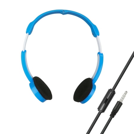 EEEKit Universal 3.5mm Plug Retractable Foldable Over-Ear Headphones Stereo Bass Earphones Headband Headset with Mic for Smart Phones, Tablets,