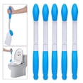 thumbnail image 1 of Limpiaparabrisas inferior de 5 piezas, para incontinencia del inodoro, herramienta para discapacidad, nte de agarre de tejido Baoblaze Ayuda de aseo para limpiar, 1 of 8