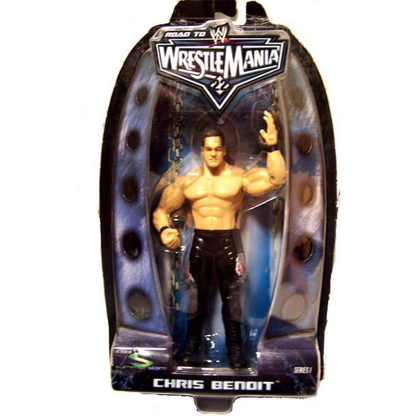 chris benoit action figure mattel