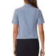 thumbnail image 3 of BLAZER CORTO DE OFICINA PARA MUJERES CHIC DE NEGOCIOS CON SOLAPA Y MANGAS CORTAS XS GRIS AZUL, 3 of 6