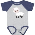 thumbnail image 3 of Inktastic Cute White Lamb Boys or Girls Baby Bodysuit, 3 of 5