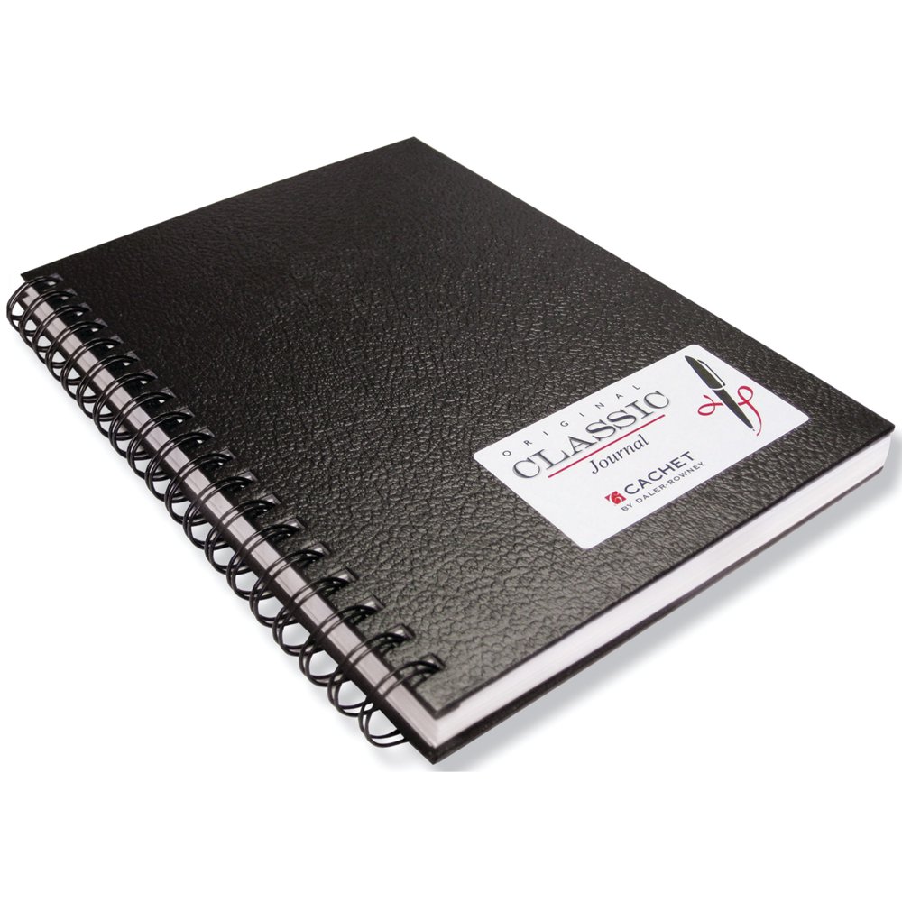 Cachet/DalerRowney, Classic WireBound Lined Journal, 7in x 10in