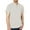 Khaki, variant on SSLR Henley Shirts for Men Casual Short Sleeve T Shirts Solid Colors Cotton tshirts