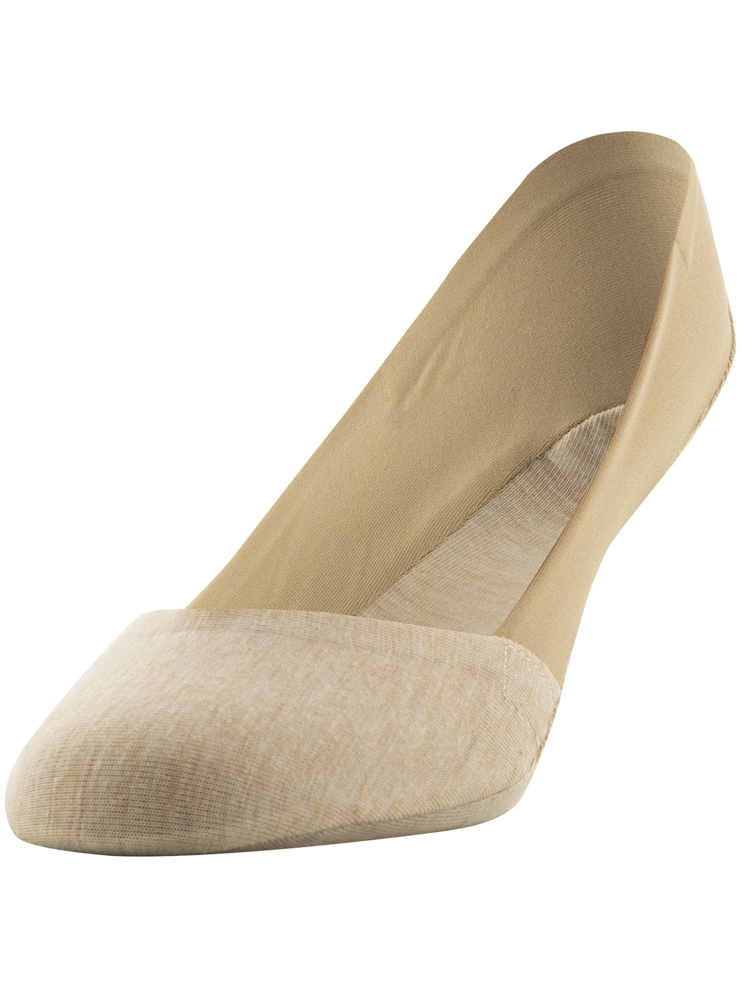 Peds Women's Smooth Edge No Show Socks, 12 Pairs