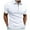 White, variant on Kureaily Men's Shirts Short Sleeve Collarless Button T-Shirt Fashion Casual Basic Tee Tops