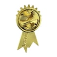 thumbnail image 2 of PinMart's 2nd Place Prize Red Ribbon Enamel Lapel Pin, 2 of 3