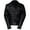 Black, variant on Pure Leather Biker Short Genuine Cowhide Men's Jacket(Black)