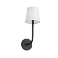 thumbnail image 5 of 1 Light Wall Sconce In Transitional Style 6 High By 17 Wide-Matte Black Finish Capital Lighting 619311Mb-674, 5 of 7