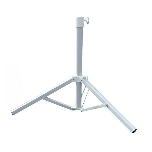 Generic Base de Parasol Pliable Extérieure avec Cadre en Acier Croisé, Portable pour Plage, Jardin et Camping