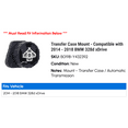 thumbnail image 2 of Transfer Case Mount - Compatible with 2014 - 2018 BMW 328d xDrive 2015 2016 2017, 2 of 2