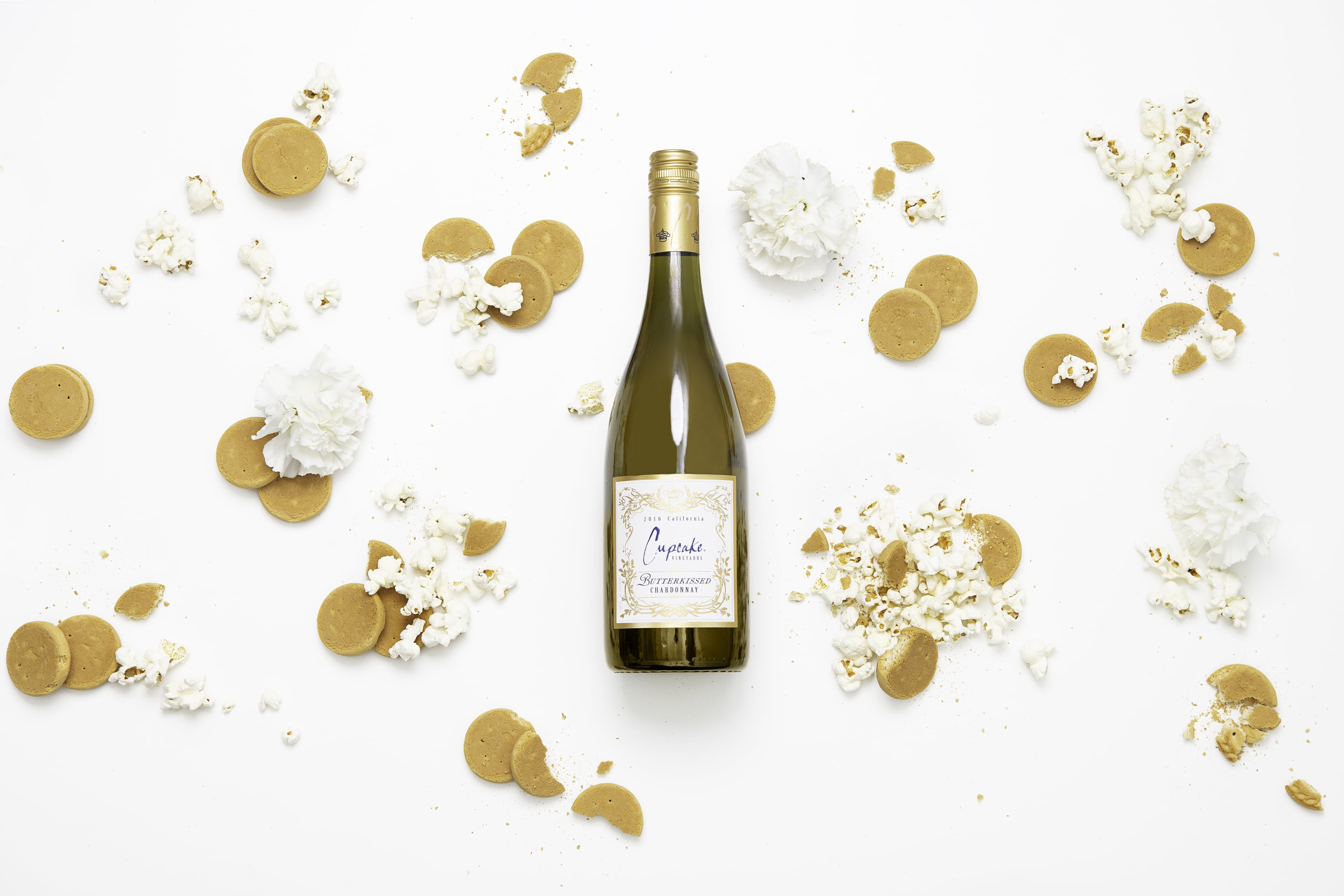 Cupcake Vineyards Butterkissed Chardonnay White Wine 750ml 2019 California Walmart Com Walmart Com