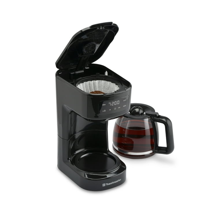 Toastmaster 12-Cup Digital Touchscreen Drip Coffee Maker, Black, TM-131CM