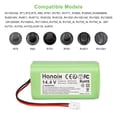 thumbnail image 3 of Batería de repuesto Hanaix RVBAT850 14,4 V 4500 mAh para Shark Ion, 3 of 7