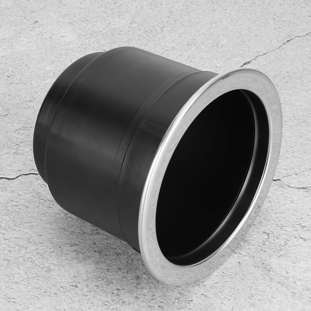Portavasos para bebidas, portavasos de plástico de acero inoxidable, soporte para vasos para bebidas, integración perfecta