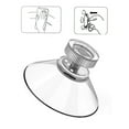 thumbnail image 2 of Girlsshop 40Mm Thumb Screw Clear Suction Cups Nut Rubber Suckers Plastic Suction Cup,4PCS, 2 of 5