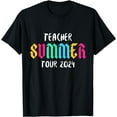 Teacher The Freedom Tour 2024 Summer Last Day of School TShirt